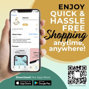 The Altenew mobile app provides quick and easy craft supplies shopping as well as exclusive Black Friday deals - sent straight to your phone.
