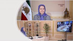 NCRI President-elect Maryam Rajavi held an online conference with Irish MPs and Senators in Dublin focusing on how Iran is about to change & the necessity for the international community to recognize the Iranian people’s right to self-defense for democracy.