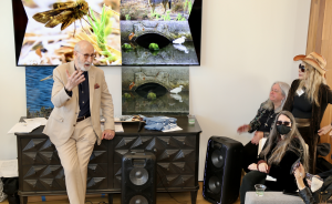 Actor James Cromwell Speaks, Photo by Natalie Ford