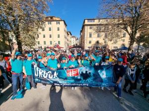  Say No to Drugs Association brought the truth about drugs to the annual Lucca Comics & Games convention in Lucca, Italy.