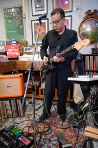 Photo - Fred Armisen performs at Run Out Groove Records, November 18, 2022 during Burbank's Holiday in the Park.