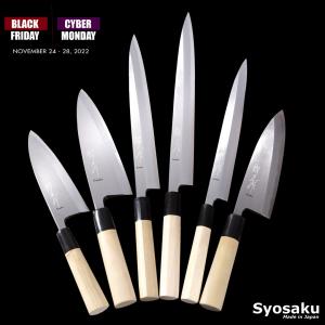 Syosaku Yanagiba and Deba Knives