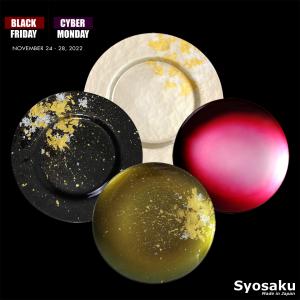 Syosaku Urushi Glass Plates