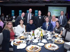 Table of Business Excellence Awards Finalists with Markham Board of Trade President & CEO Chris Collucci