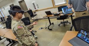 Augmented Reality Device Training Simulator for CBRN Detection