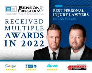 Benson & Bingham Accident Injury Lawyers, LLC Received Multiple Awards In 2022