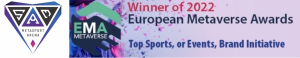 European Metaverse Awards selected Metasport Arena as Top Sports/Events Brand Initiative
