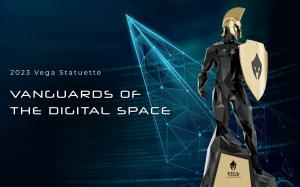 2023 Vega Digital Awards Statuette