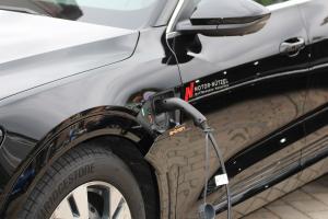 An image of a electric car that Veritas Global Protection's vehicle protection plans can cover