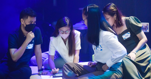 BSM Taguig Scholars during the event