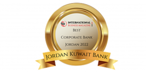 Jordan Kuwait Bank Awarded as ‘Best Corporate Bank Jordan 2022’