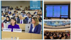 The United Nations Human Rights Council held its first-ever special session on Thursday focusing on the mullahs’ regime and atrocities against the Iranian people during the recent protests. The Council has voted 25-6 to condemn human rights violations in Iran.