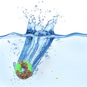 Stylized Product Photography Atlanta Soap Splashing In Water
