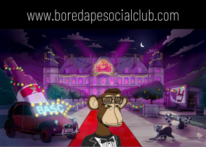 The header image for the Bored Ape Social Club website