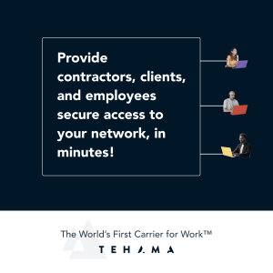 Provide Contractors, Clients and Employees Secure Access to your Network, in Minutes.
