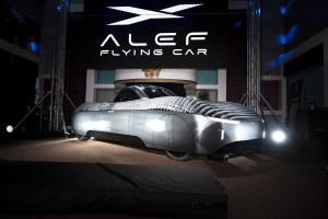 Alef flying car during the Unveiling on October 19, 2022