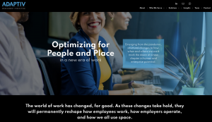 Adaptiv Management Consulting Website Rebrand