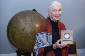 Jane Goodall at the Royal Geographical Society, November 29, 2022