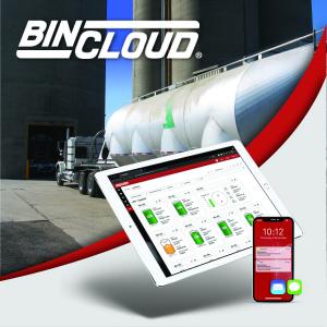 Loading and unloading cement at a batch plant.
