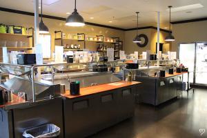 Inside the kitchen area of Dream Dinners Store in West Chester PA