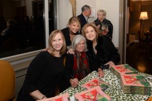 Susan McCauley, Andrea Eastman, Brenda Vaccaro. Marcy Warren behind Andrea