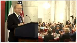 Former Senator Joseph Lieberman (D-CT): The torch of the NCRI MEK grows brighter with each passing day. The organization gives us confidence that the regime will be overthrown, and most importantly, leaders will guide Iran into its free and democratic future.