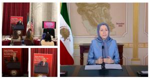 Mrs. Rajavi said in her message, “The time has come for the US Senate to recognize the Iranian people’s struggle to overthrow the regime and the legitimate right of Iranian youths to fight the IRGC.” She addressed the conference via video message.
