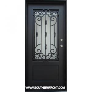 Ornate Iron Door