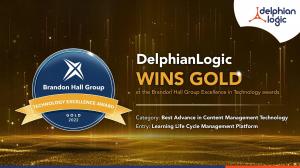 DelphianLogic Wins Gold at 2022 Brandon Hall Group Excellence in Technology Awards