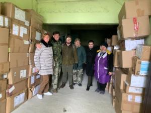 Ukraine Friends delivering aid to Ukrainians