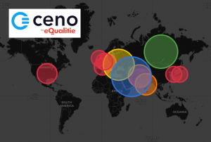 Map of global censorship.no hot zones