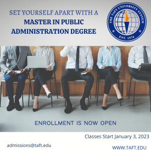 Set Yourself Apart with a Master in Public Administration