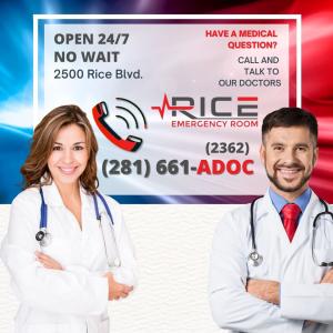 Physician Calls at Rice Emergency Room