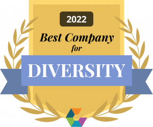 Comparably Best Company for Diversity Award 2022