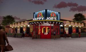 Happy Joe's restaurant render