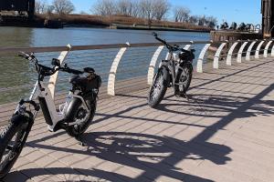 Long range electric bikes