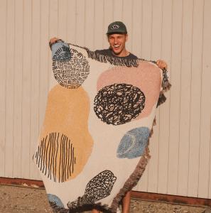 Best selling design "Freeform" is based on the original abstract painting that started PAR KER made