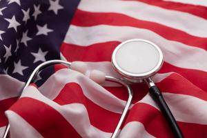 healthcare goals usa flag hearing tool