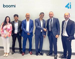 Lana Malkawi: Regional Partner Manager – Boomi, Arun Srinivasan: UAE & Gulf Sales Lead – Boomi, Sheikh Sulaiman: Regional Director - 4i Apps, Ravisankar P: COO – 4i Apps, Ahmed Elhamouly: Head of ME, Turkey & Africa – Boomi and Karim Badir: A&C Lead – Boomi