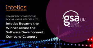 GSA Social Value Leaderboard 2022: Intetics Is a Winner across the Software Development Company Category