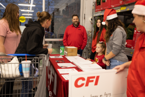 CFI employees since 1993 have raised over $1 million in donations, which are distributed to local charities during the holidays.