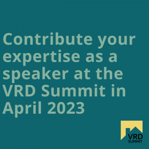 VRD Summit Call for Contributors is open through January 6.
