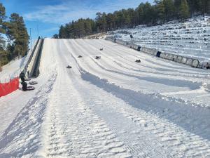 Canyon Coaster Snow Play in Williams, Az. Streamlines Winter Family Fun with Two Uphill Lifts, State-Of-The-Art Snowmaking and Nightly Grooming