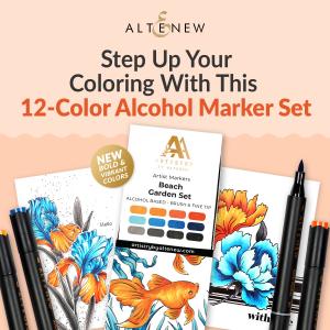 Altenew's Artist Markers produce beautifully vibrant projects every time - and now they're releasing new colors!