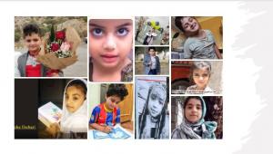 As the uprising has attracted all age groups, the crackdown has left a large number of minors ending up killed or disappearing in the regime’s “safe houses” or dungeons. information from the MEK network shows that at least 65 children have been killed.