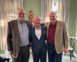 (L to R) Bob Dann, Max Spann Jr, Norm Zimmer