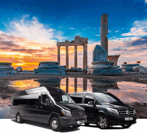 From Antalya airport to Side private Hotel Transfer Company