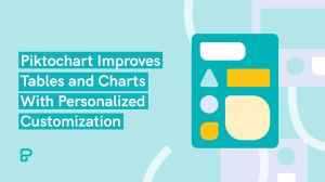 improved tables and charts by piktochart
