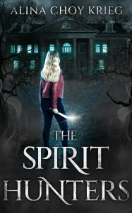 The Spirit Hunter Book Cover - Brianna Davis with Gleaming Sword