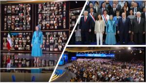 The NCRI launches many conferences or political gatherings in past years to show the regime's human rights violations, nuclear advancements, or regional adventurism. It is known as a serious alternative and a source of hope for changing the regime in Iran.
